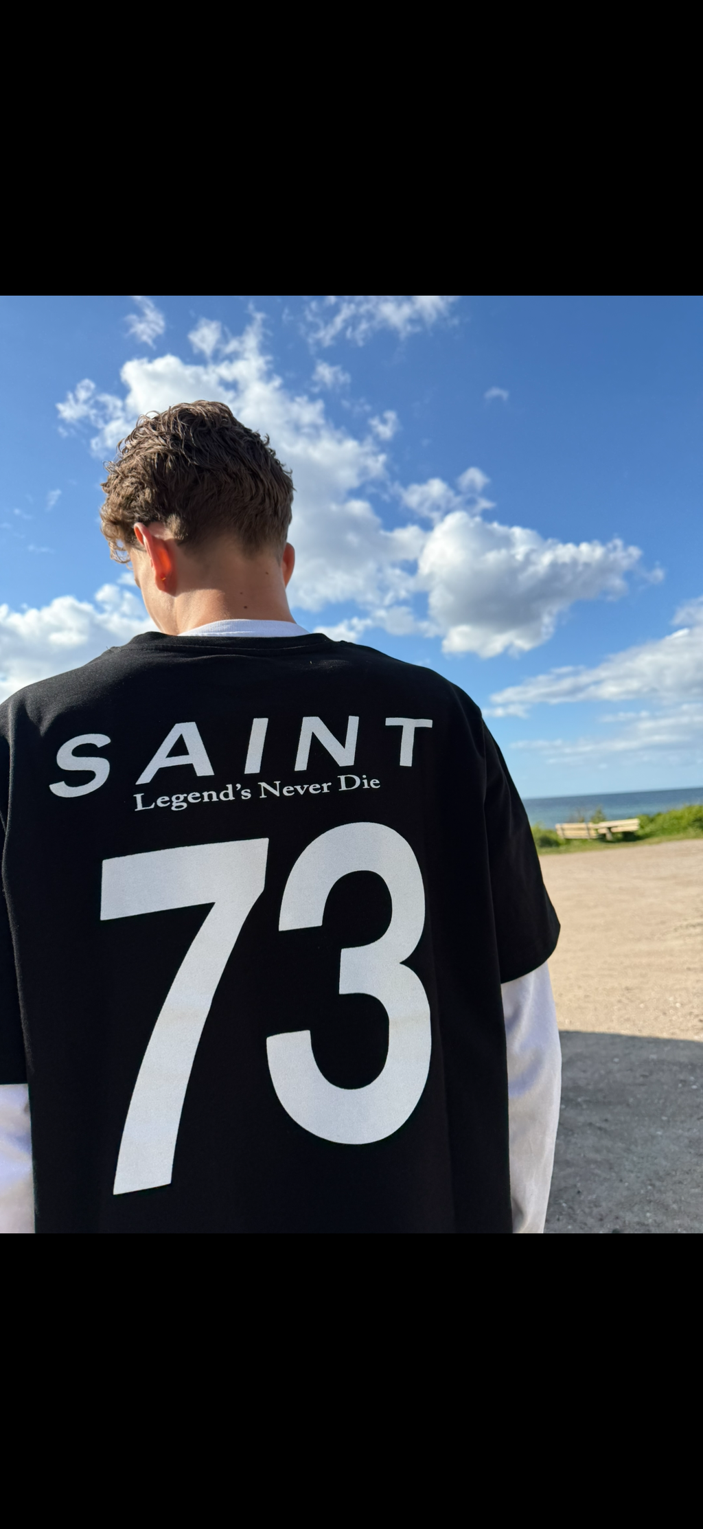 Saint - Brick By Brick 73 Black TEE