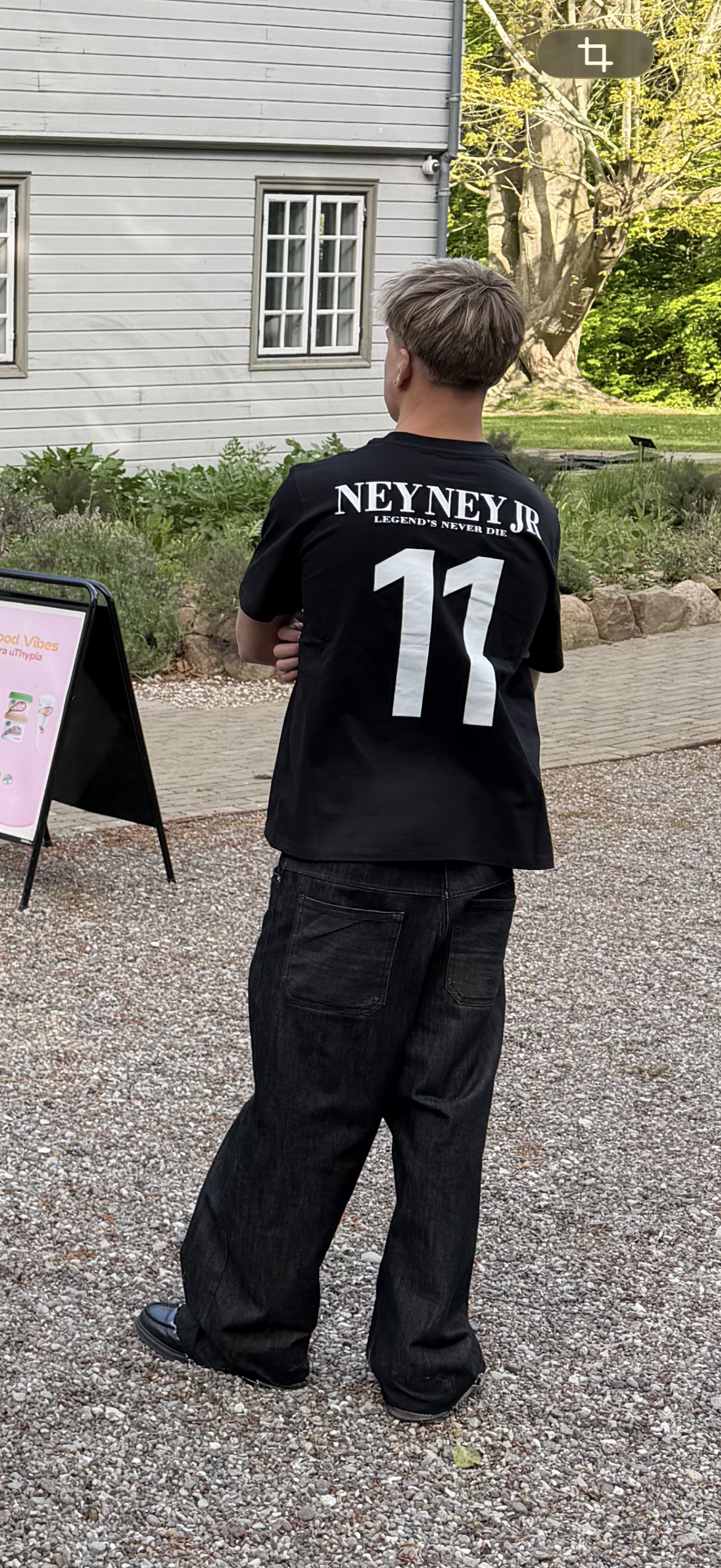 Ney Ney JR BLACK TEE