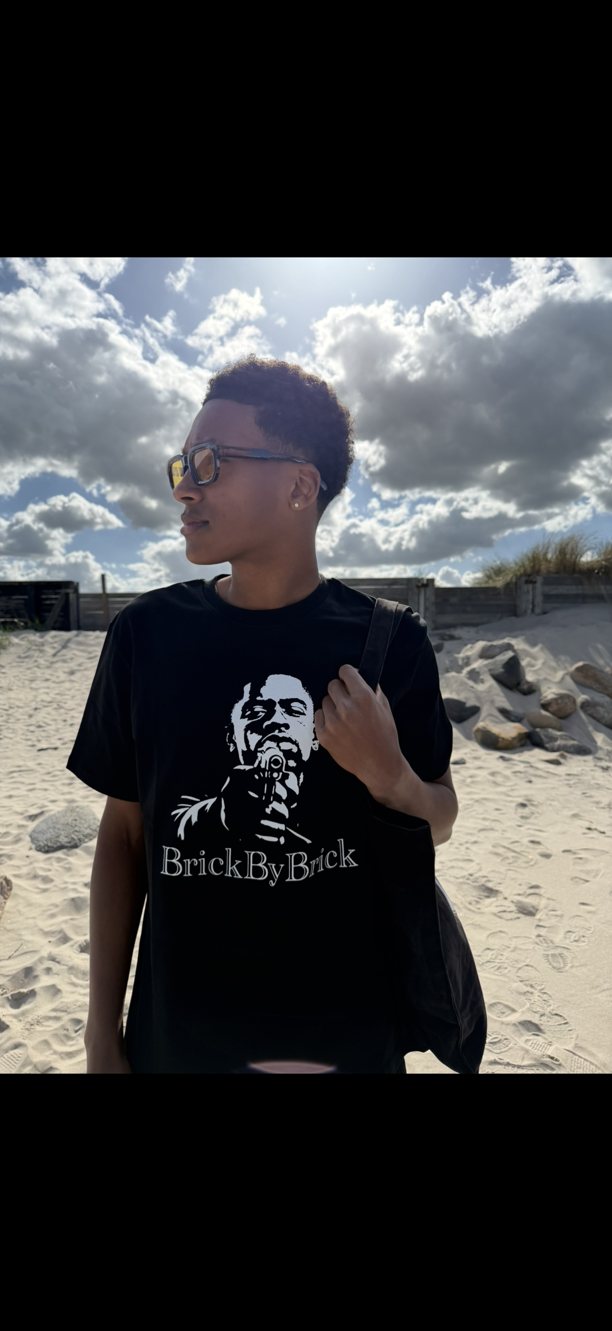 Saint - Brick By Brick 73 Black TEE
